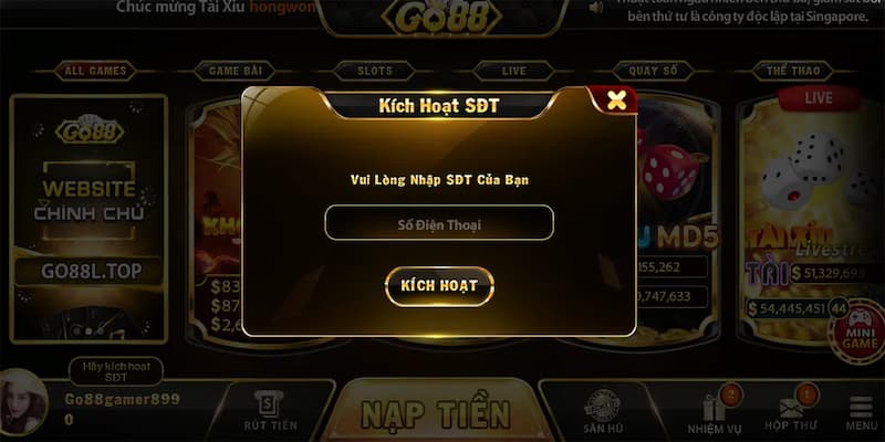Hướng Dẫn Newbie Cách Đăng Nhập GO88 Nhanh Chóng Và Hiệu Quả 3 Lợi ích nhận được sau khi login thành công tài khoản GO88